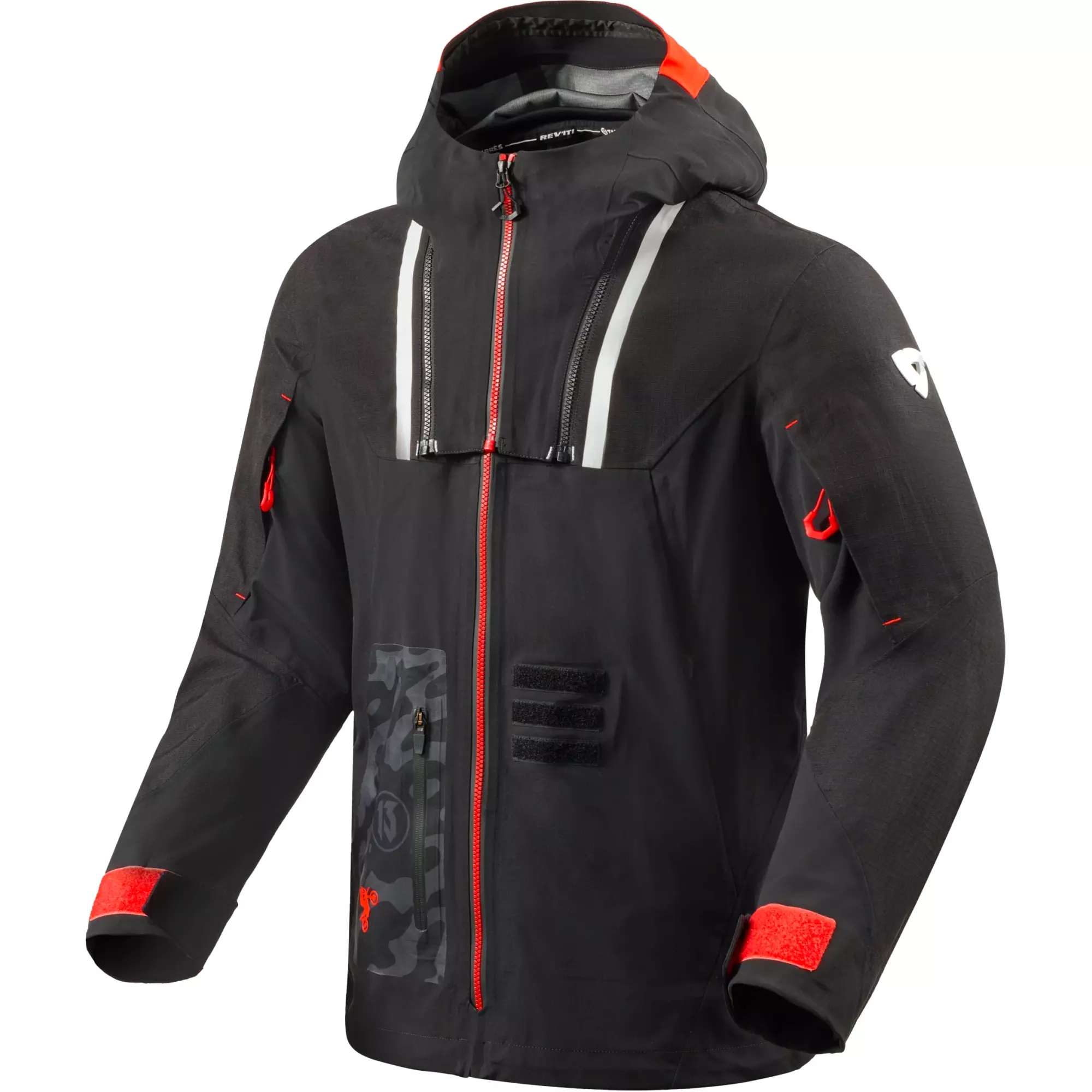 Veste Cross Rev'It Vision H2O Noir Rouge