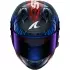 Casque Shark Aeron-GP Fim 2 Speed-Vib Carbone Bleu Rouge