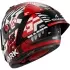 Casque Shark Aeron-GP Fim 2 Speed-Fancy Carbon Blanc Rouge