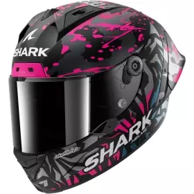Casque Shark Aeron-GP Fim 2 Replica Redding Carbone Noir Violet Bleu