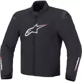 Blouson Alpinestars SMX Waterproof Noir Blanc Rouge Brillant