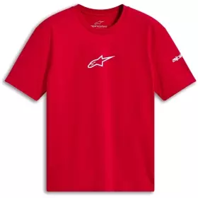 T-Shirt Alpinestars Frontal CSF Rouge