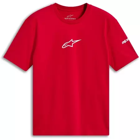 T-Shirt Alpinestars Frontal CSF Rouge