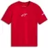 T-Shirt Alpinestars Frontal CSF Rouge