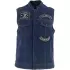 Gilet Helstons Von Dutch Apache Bleu Dirty