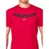 T-Shirt Alpinestars Elliptic CSF Rouge