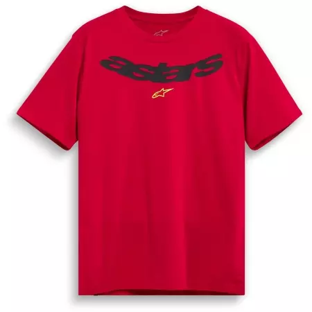 T-Shirt Alpinestars Elliptic CSF Rouge