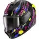 Casque Shark D-Skwal 3 Fawn Noir Violet Jaune