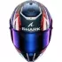 Casque Shark Spartan RS Carbon Zarco Signature Blanc Violet