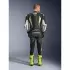 Combinaison 1 Pièce Alpinestars GP Tech V5 Noir Blanc Jaune Fluo
