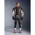 Combinaison 1 Pièce Alpinestars GP Tech V5 Noir Blanc Rouge Fluo