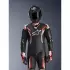 Combinaison 1 Pièce Alpinestars GP Tech V5 Noir Blanc Rouge Fluo