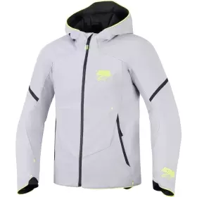Veste Alpinestars Aeroshell Waterproof Gris Jaune Fluo