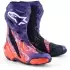 Bottes Alpinestars Supertech R Martin Flyte Violet Rouge Noir