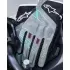 Gants Femme Alpinestars Stella Moblast WP Gris Noir Rose Fluo