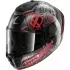 Casque Shark Spartan RS Carbon Shiever Anthracite Rouge