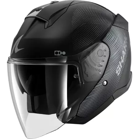 Casque Shark Skwal Jet SP Lyne Noir Anthracite Mat - Casque Jet SHARK