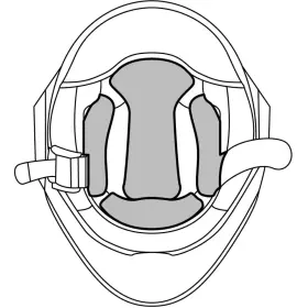 Inter. arai chasv pro ii m 7mm casque integral