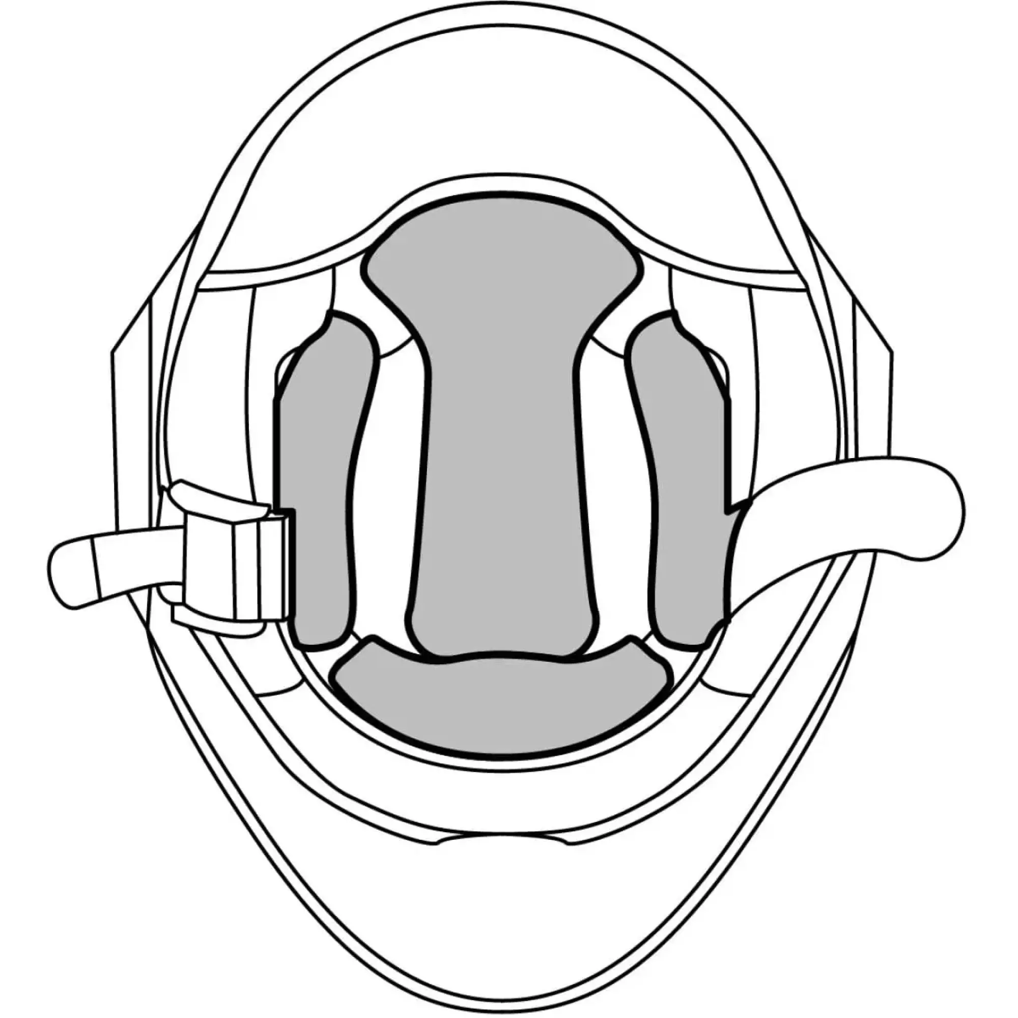 Inter. arai chasv pro ii m 7mm casque integral