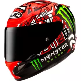 Casque HJC RPHA 12 Quartarao Replica II MC1 Rouge Noir