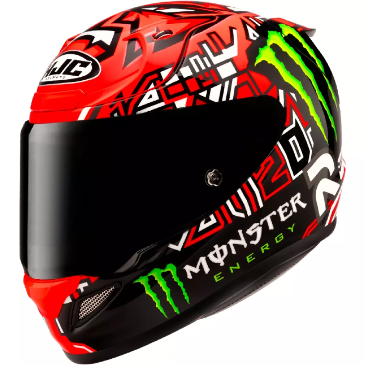 Casque HJC RPHA 12 Quartararo Replica II MC1 Rouge Noir