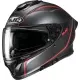 Casque HJC C71 Quez MC1SF Noir Rouge Mat