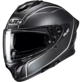 Casque HJC C71 Quez MC5SF Noir Gris Mat