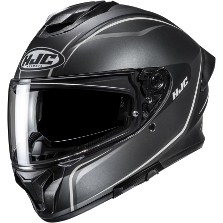 Casque HJC C71 Quez MC5SF Noir Gris Mat