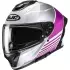 Casque HJC C71 Morix MC8 Blanc Gris Rose