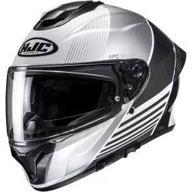 Casque HJC C71 Morix MC5 Blanc Gris Noir