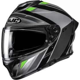 Casque HJC C71 Faber MC4 Noir Gris Vert