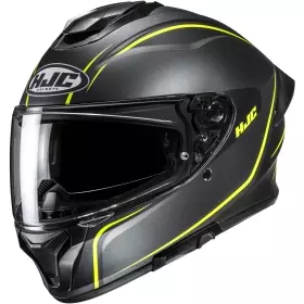Casque HJC C71 Quez MC3HSF Noir Jaune
