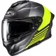 Casque HJC C71 Morix MC3HSF Noir Gris Jaune Mat
