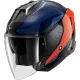 Casque Shark Skwal I3 Jet Mekarium Noir Chrome Orange