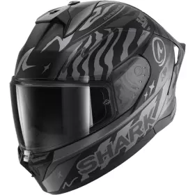 Casque Shark Skwal Cup Speed-Fancy Noir Anthracite Argent Mat