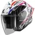 Casque Shark Skwal Jet Cup Speed-Fancy Noir Blanc Orange