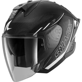 Casque Shark Skwal Jet Cup Speed-Tech Noir Blanc Anthracite Mat