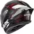 Casque Shark Skwal Cup Speed-Vib Noir Rouge Argent