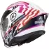 Casque Shark Skwal Jet Cup Speed-Fancy Noir Blanc Orange