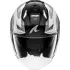 Casque Shark Skwal I3 Jet Mekarium Noir Chrome Blanc Brillant