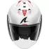 Casque Shark Skwal Jet Cup Speed-Tech Blanc Rouge Noir