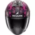 Casque Shark Skwal Jet Cup Replica Redding Noir Violet Bleu Mat