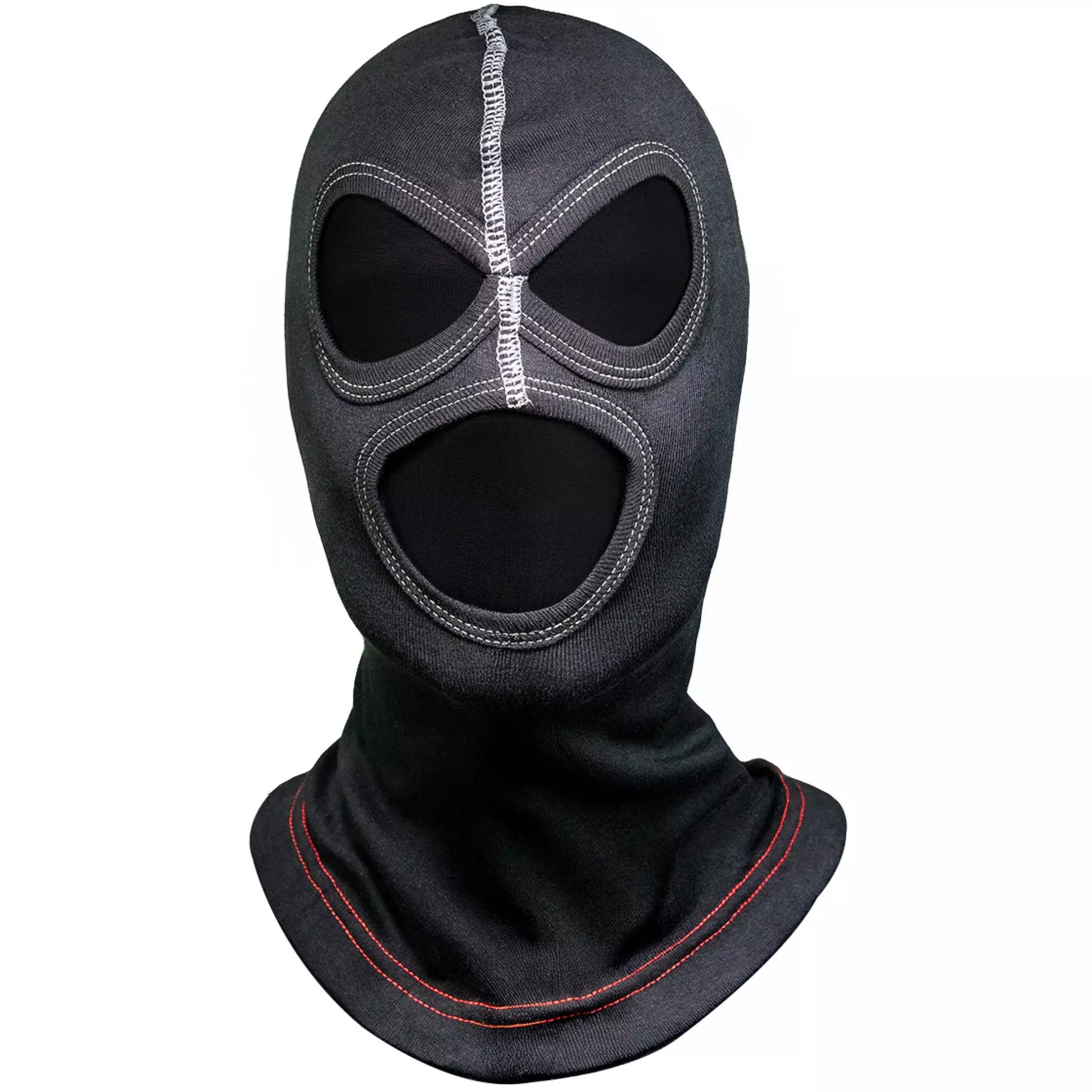 Cagoule Tekride Coton 3 Trous Noir