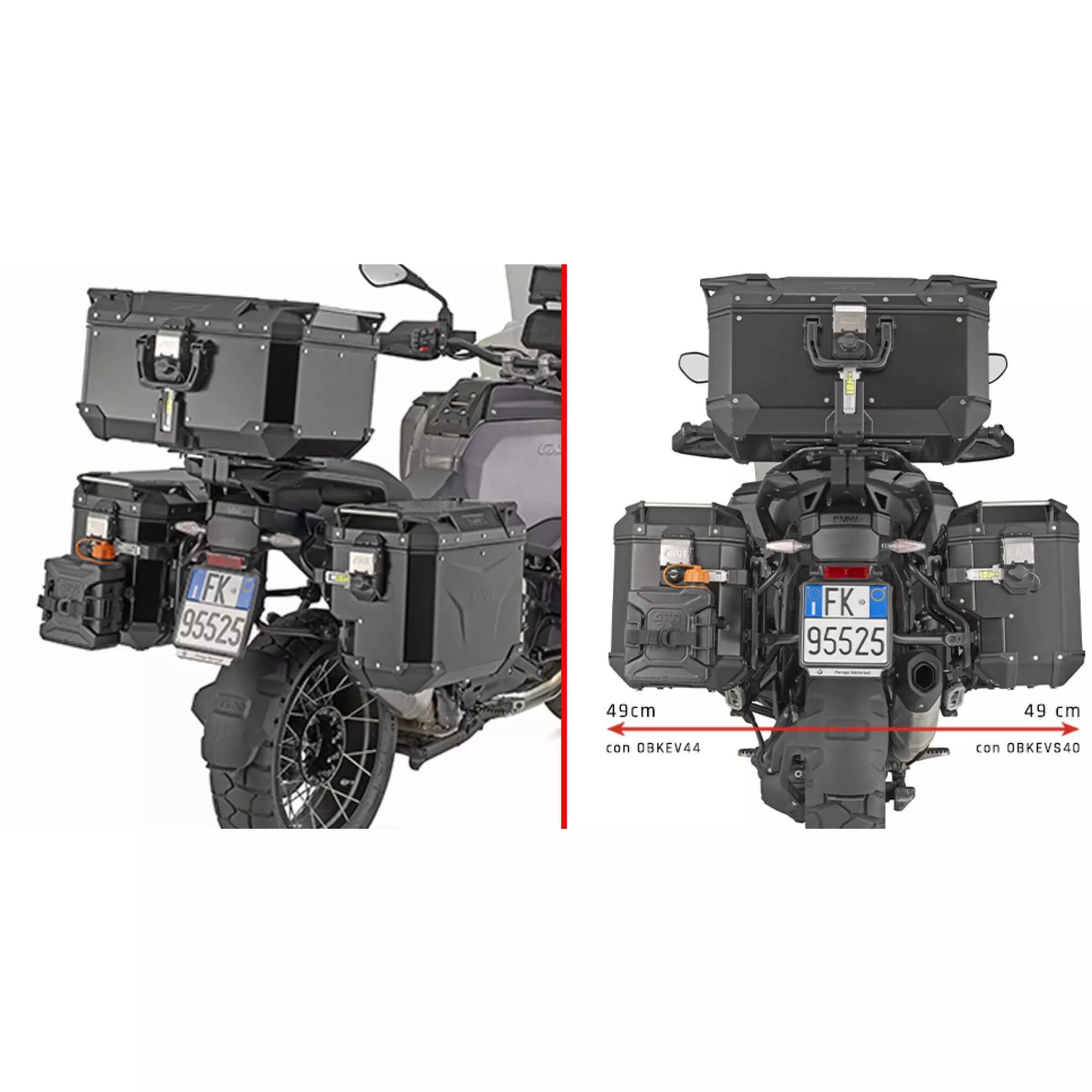 Support Valises Givi PLOS5146CAM BMW R 1300 GS Adventure (2024+)