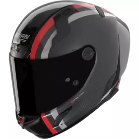 Casque Nolan X-804 RS Gemini 364 Noir Rouge Gris