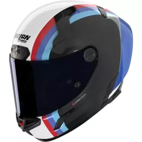 Casque Nolan X-804 RS Gemini 365 Noir Blanc Bleu
