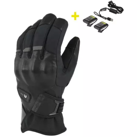 Gants Chauffants Macna Era 2.0 RTX Kit 7.4V 2.2A Noir