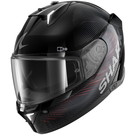 Casque Shark Skwal I3 SP Lyne Noir Anthracite Rouge