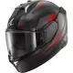 Casque Shark Skwal I3 Mekarium Noir Anthracite Rouge Mat
