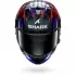 Casque Shark Aeron Zarco GP De France Carbone Bleu Chrome